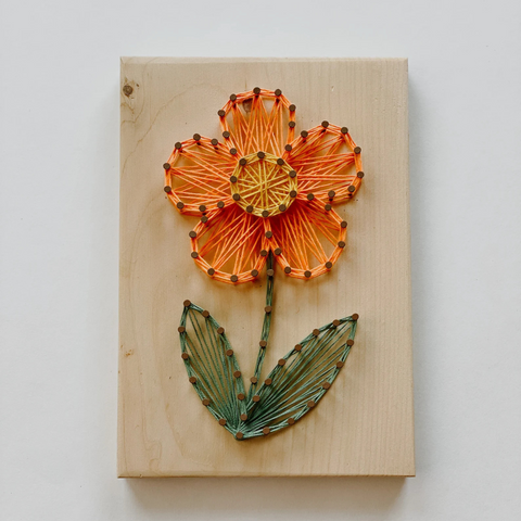 DIY Flower String Art Kit – Perfect for Beginners!